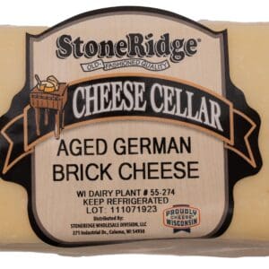 German Brick Cheese 8 oz. piece